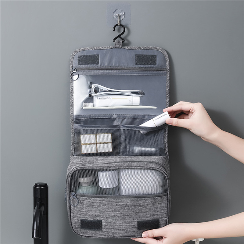 Men'S Accessories Wardrobe - Hanging Travel Big Cosmetic Toiletry Bag