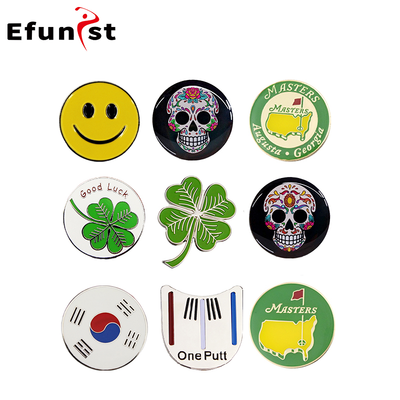 Men'S Accessories Drop Shipping - Golf Ball Marker Alloy Mix Various