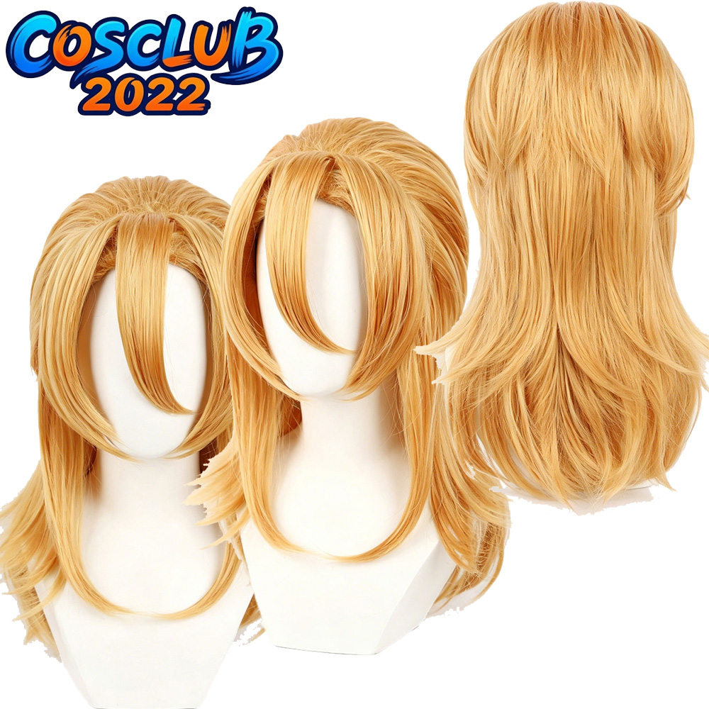 Men Accessories Korea - Diego Brando Wigs Cosplay Wig Anime