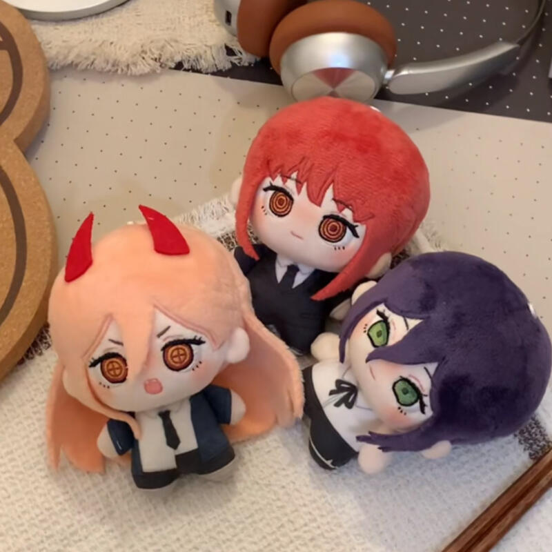 Men Keychain Accessories - Cartoon Anime 10Cm Chainsaw Man Series