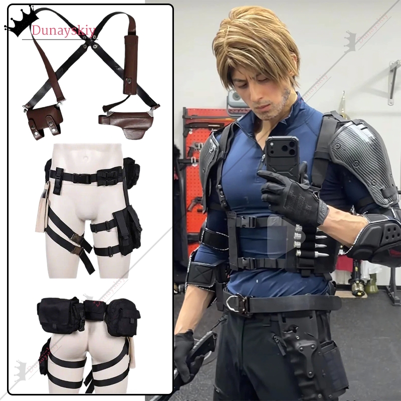 Men Accessories Korea - Fantasia Leon Scott Cosplay Costumes Waistbelt