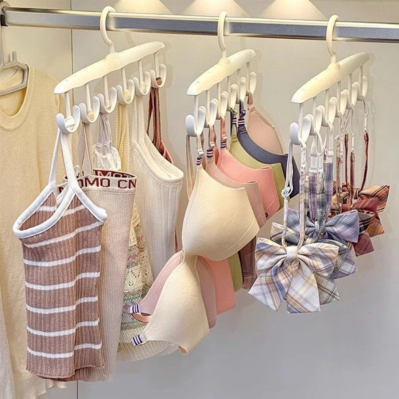 Men'S Accessories Wardrobe - 6 Hooks Women Storage Bra Hangers