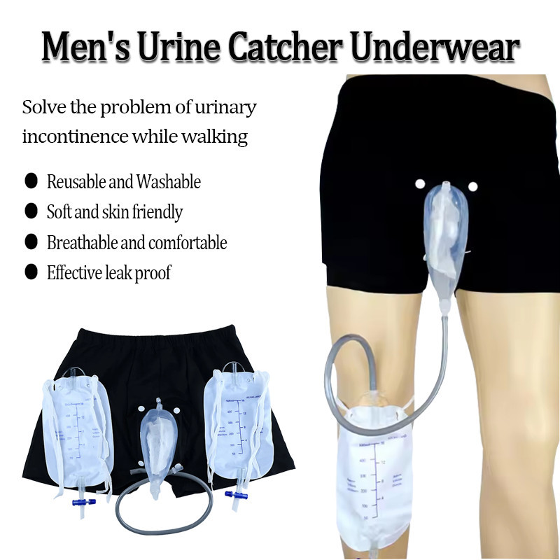 Men Accessories Kit Bag - Men Urine Collector Kit Reusable Urinary