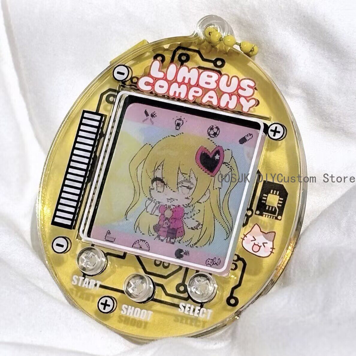 Men Keychain Accessories - Cute Limbus Company Don Quixote Ishmael