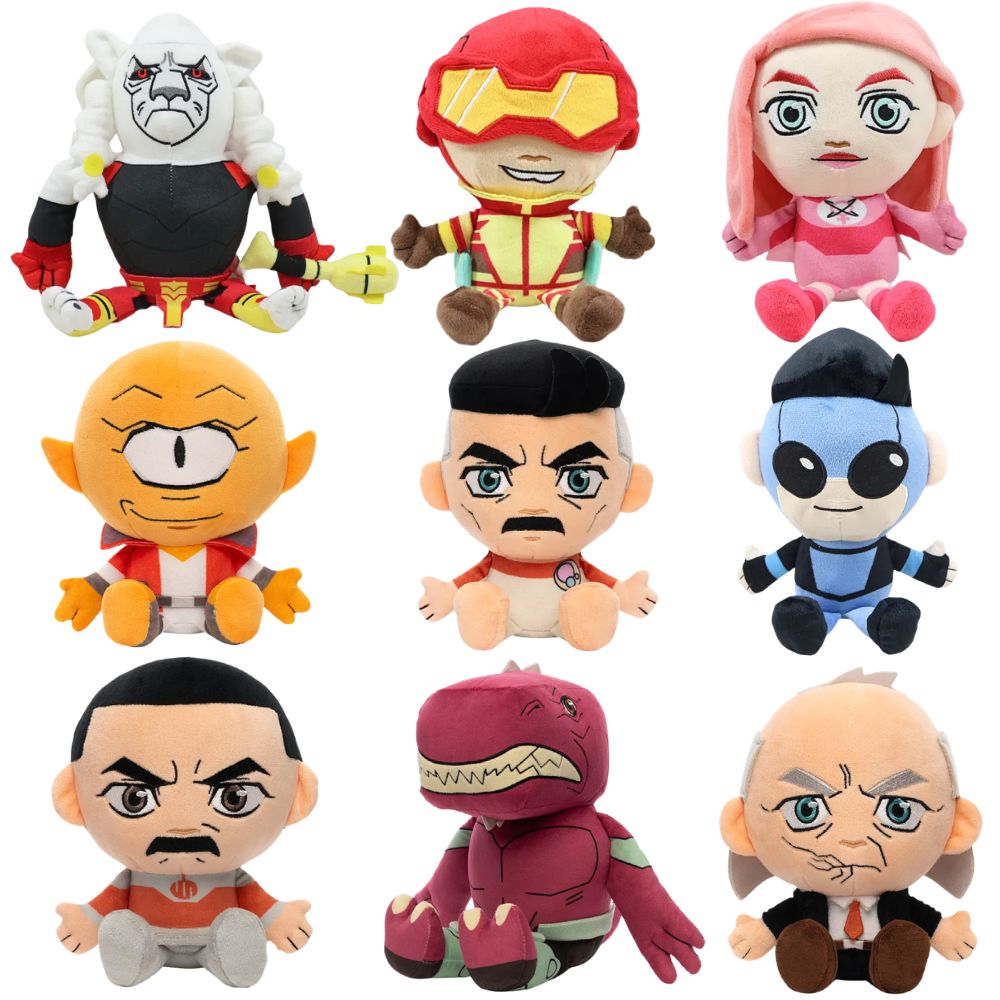 Men Accessories Gift Set - Invincible Plush Cartoon Omni Man Eve