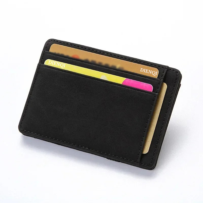 PU Leather Magic Wallet Men Bu - огляд і ціна Bifold Leather Wallet