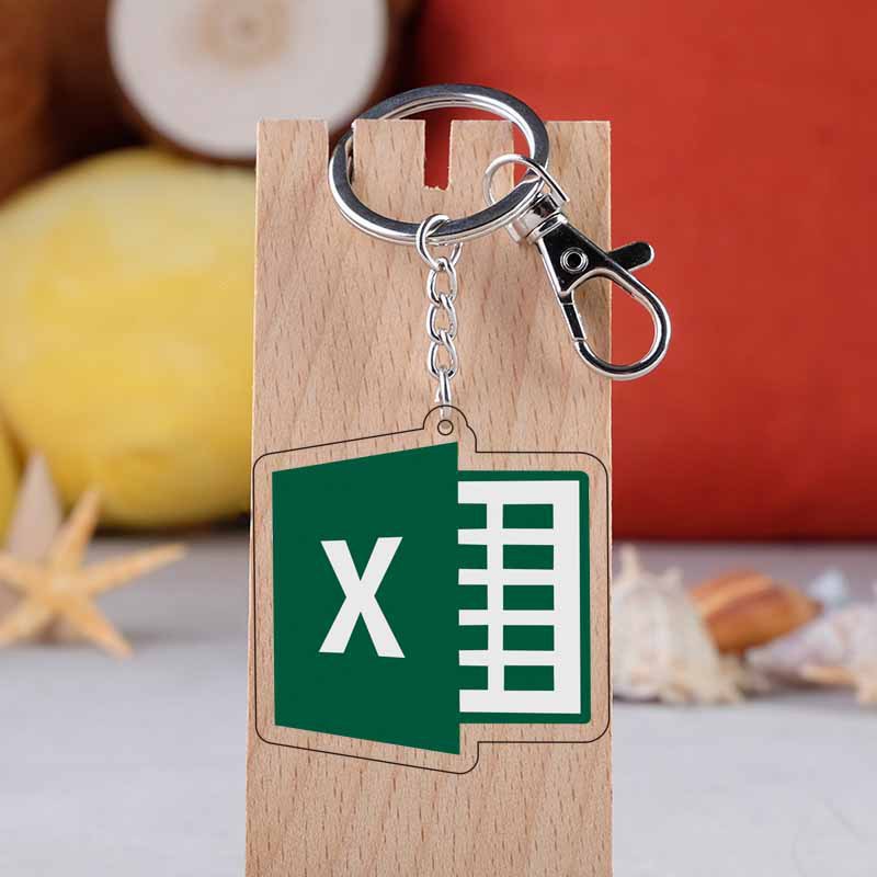 Cute Acrylic Software Icon Key - огляд і ціна Men'S Accessories Office