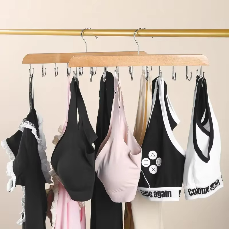 Wooden Tie Hangers Belt Rack W - огляд і ціна Men'S Accessories Wardrobe