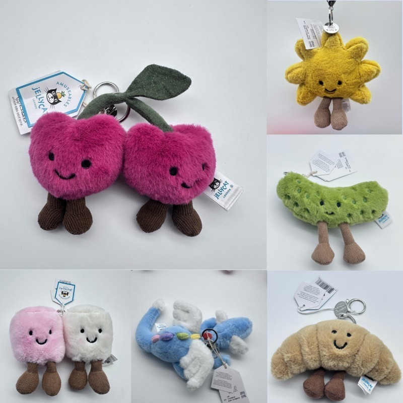 JC Hot Bag Cute Plush Toy Labe - огляд і ціна Men Keychain Accessories