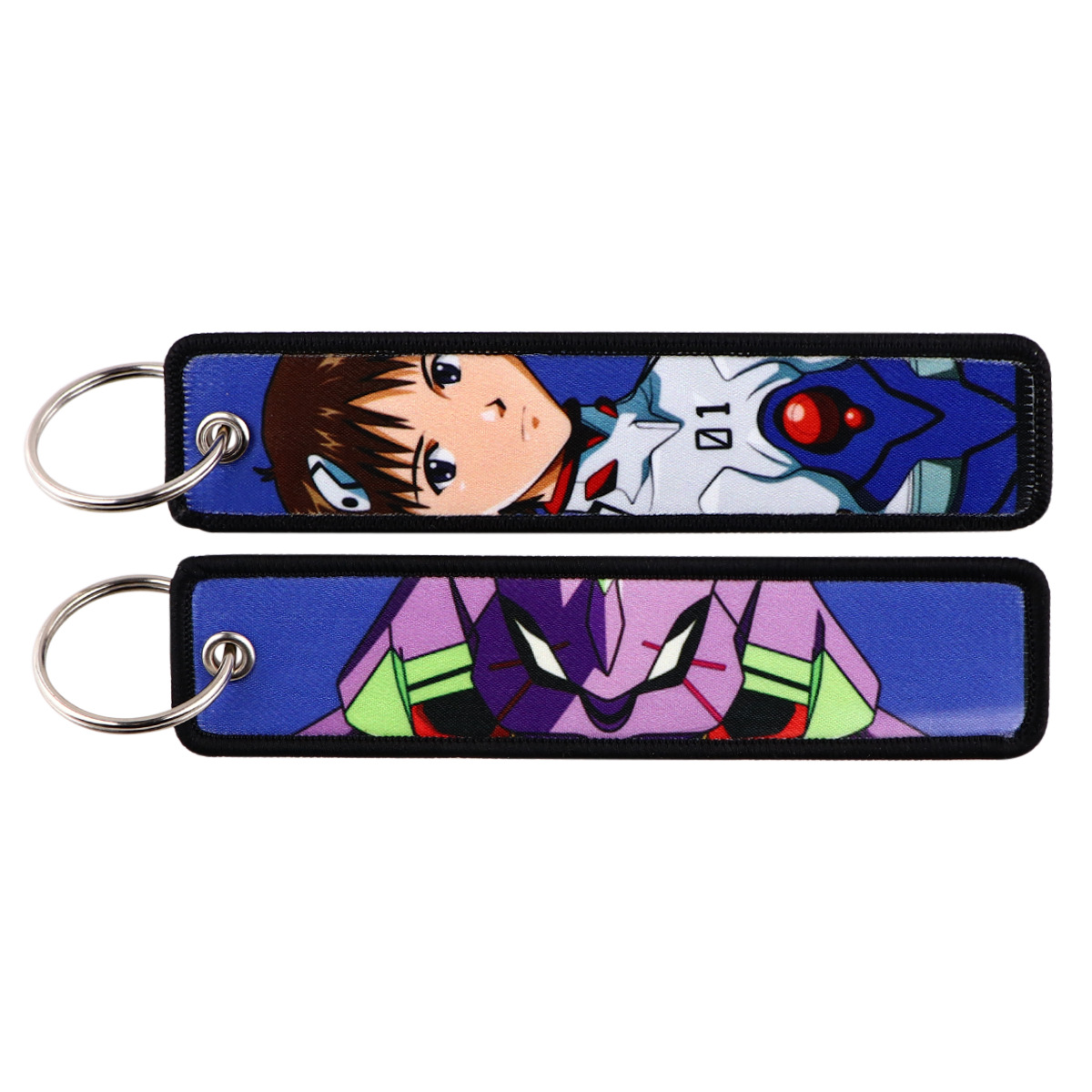 Anime EVA Embroidery Key Fobs  - огляд і ціна Men Accessories Gift Set