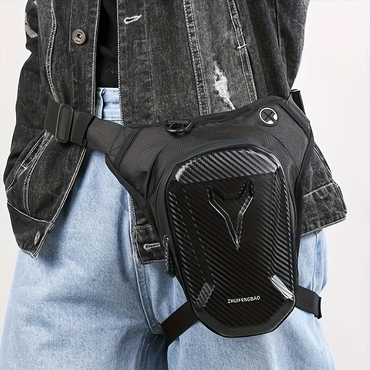 Motorcycle Waist Pack Drop Leg - огляд і ціна Men Accessories Kit Bag
