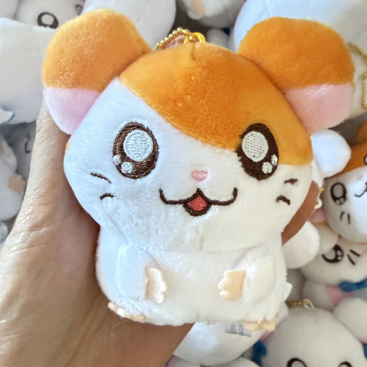 Cute Hamtaro Bijou Hugging Plu - огляд і ціна Men Keychain Accessories