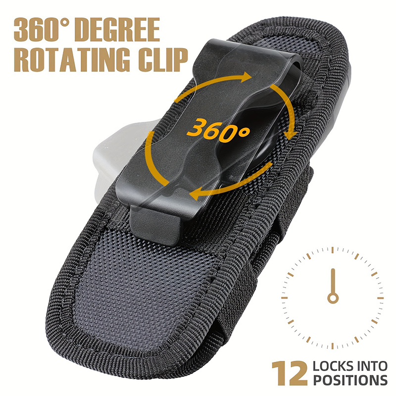 Tactical Flashlight Pouch Belt - огляд і ціна Men Accessories Kit Bag