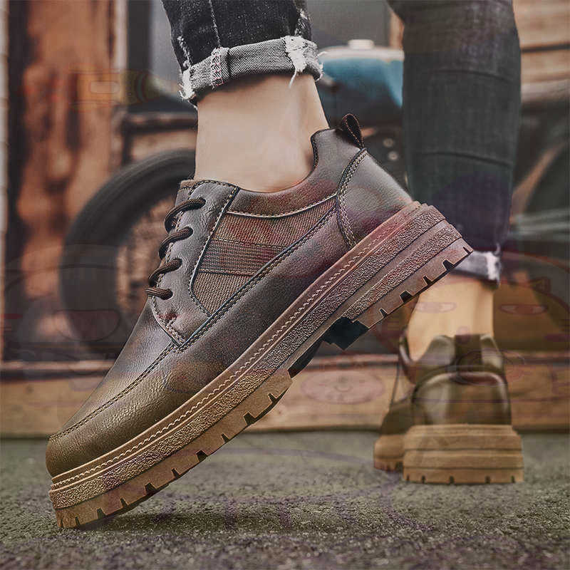 Dark Natural Leather Fashion T - огляд і ціна Men Accessories Low Price