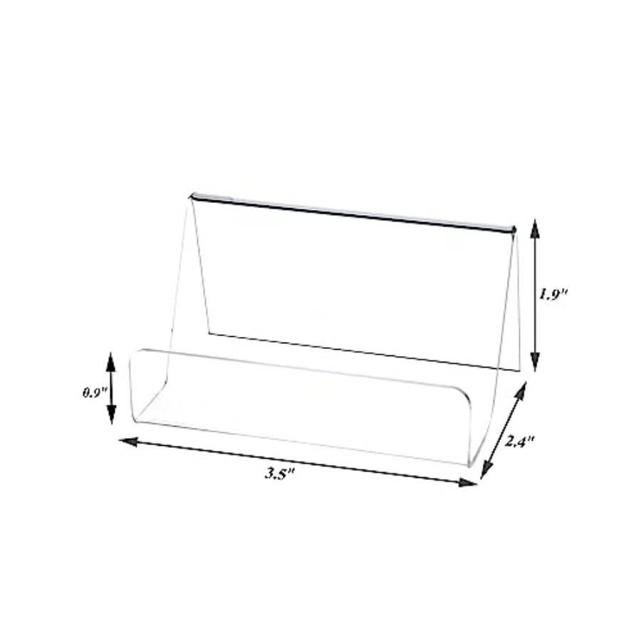 Acrylic Business Card Holder f - огляд і ціна Men'S Accessories Office