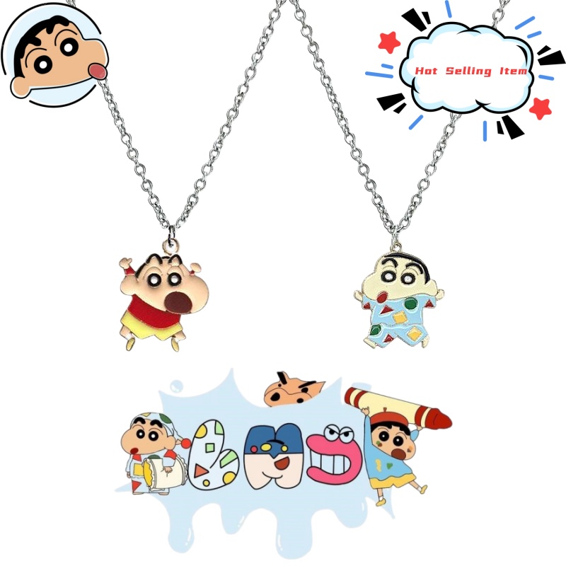 Crayon Shin-chan cartoon neckl - огляд і ціна Men Accessories Style