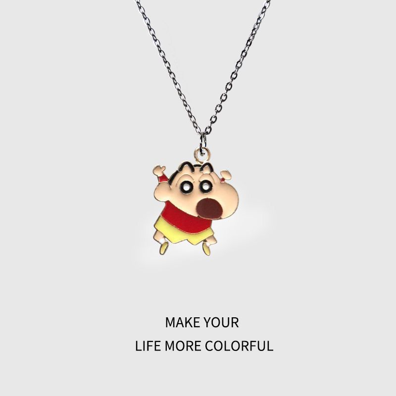 Crayon Shin-chan cartoon neckl - огляд і ціна Men Accessories Style