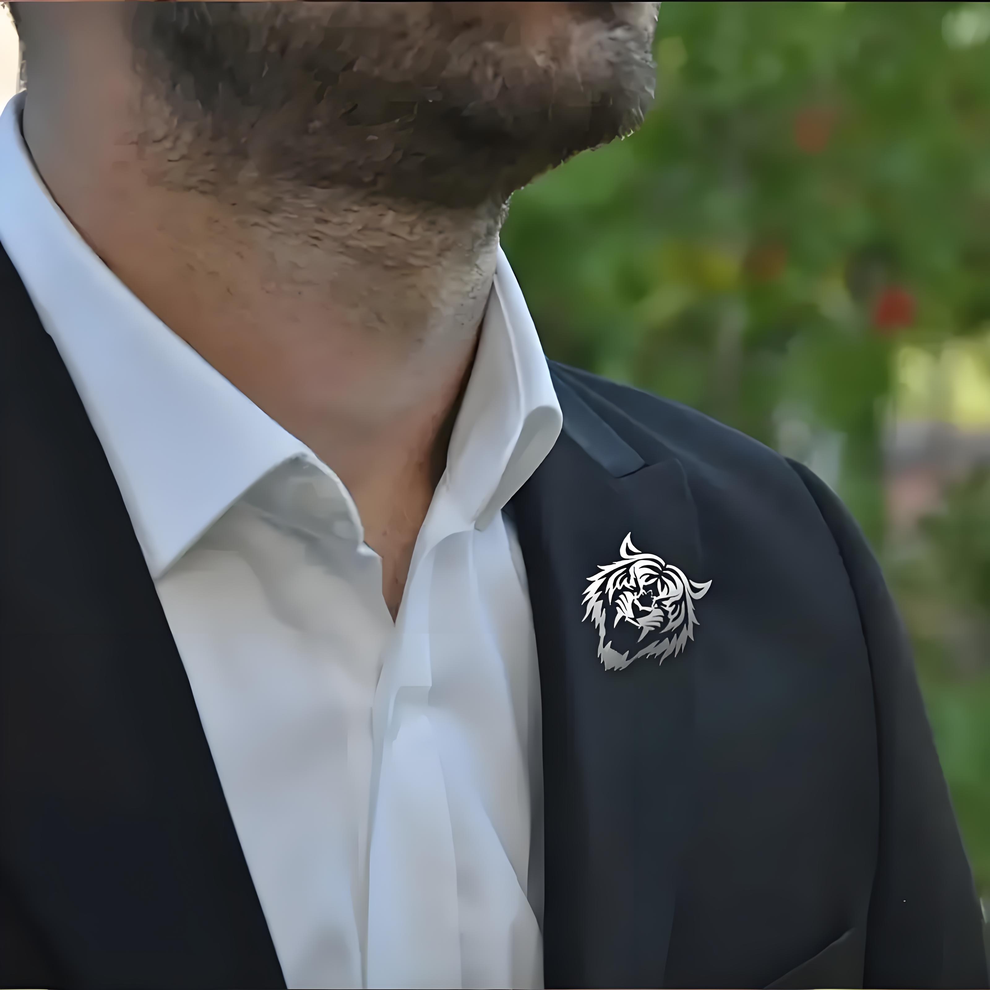 Men's Stainless Steel Tiger He - огляд і ціна Men Accessories Gift Set