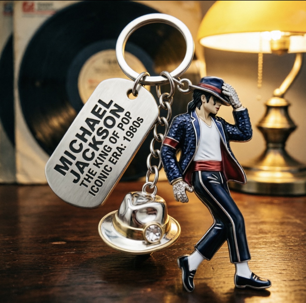 Michael Jackson Keychain, Clas - огляд і ціна Men Keychain Accessories