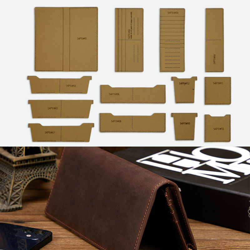 YOMDID 13PCS Long Folding Wall - огляд і ціна Bifold Leather Wallet