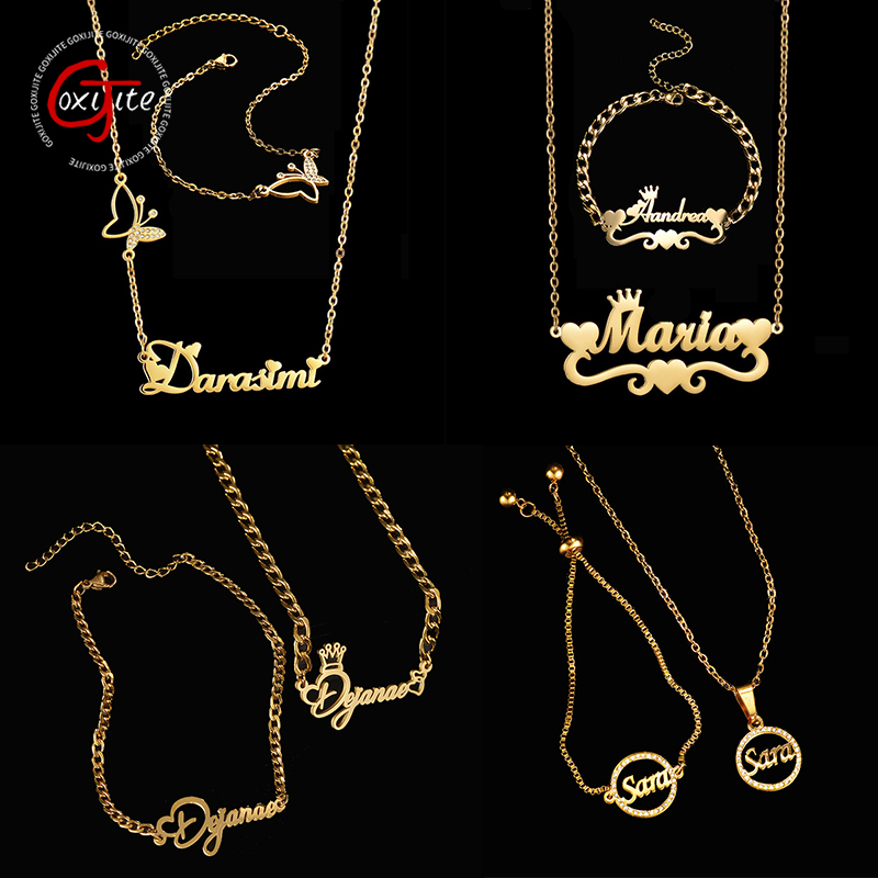 Goxijite Customize Name Neckla - огляд і ціна Men Accessories Gift Set