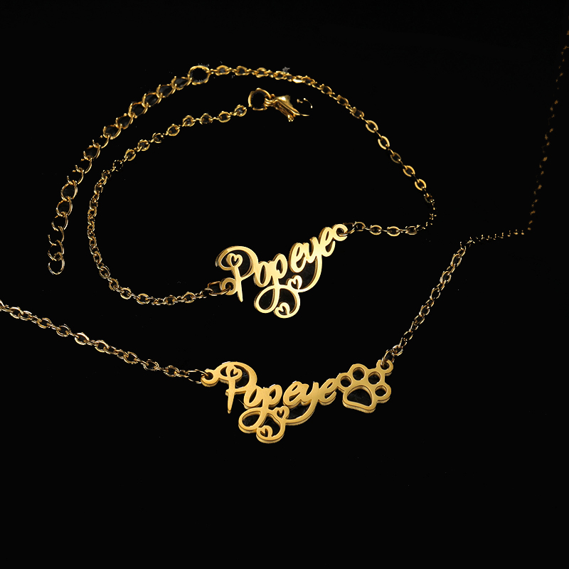 Goxijite Customize Name Neckla - огляд і ціна Men Accessories Gift Set