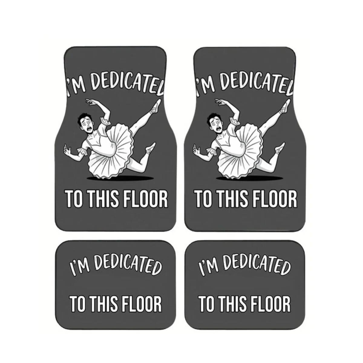 4Pcs Anti-Slip Car Floor Mats  - огляд і ціна Men'S Accessories Vans
