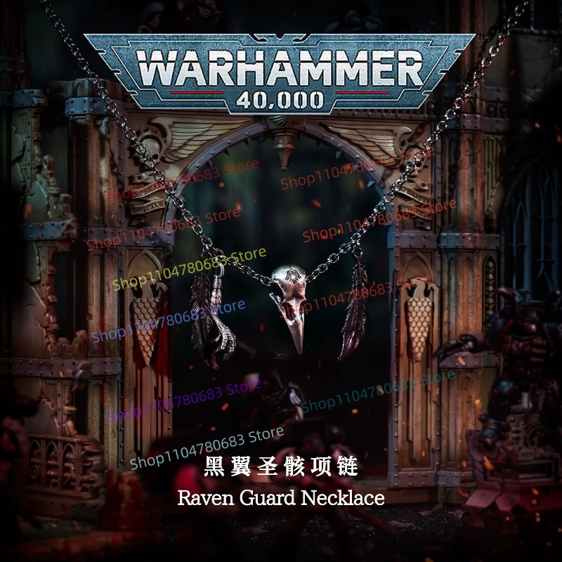 40K Raven Guard Necklace, Retr - огляд і ціна Men Accessories Gift Set