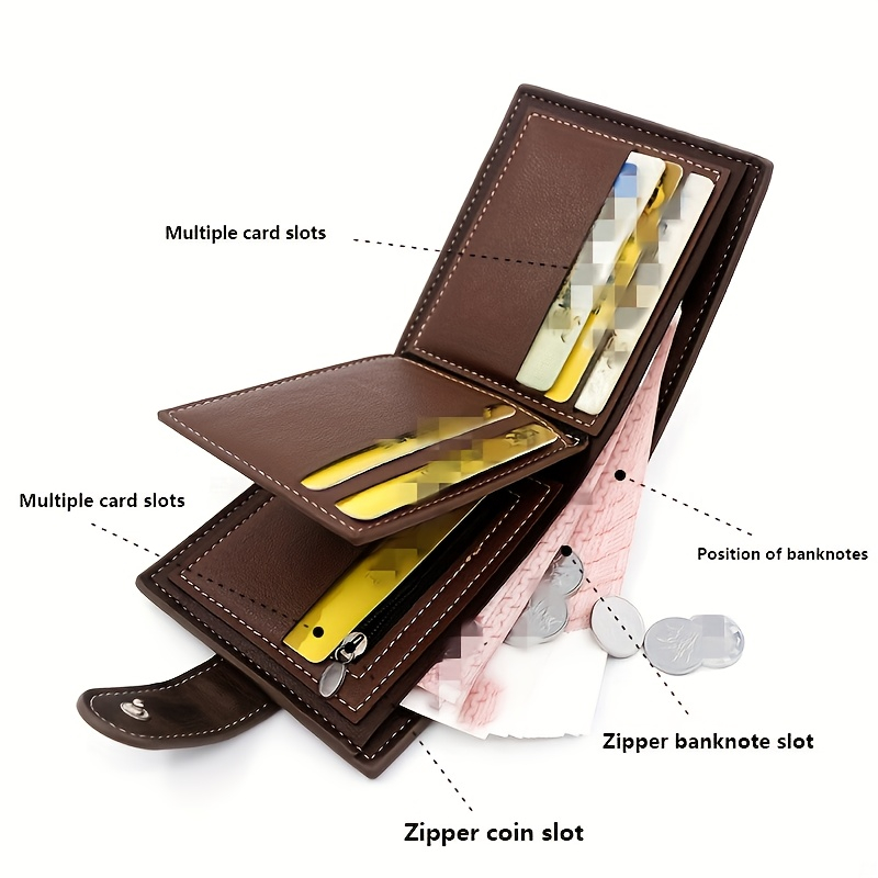 Custom Name Fashion Frosted Le - огляд і ціна Bifold Leather Wallet