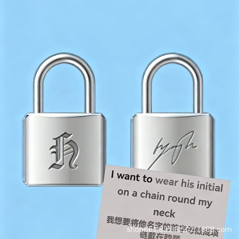 Ashionable Creative Metal Lock - огляд і ціна Men Accessories Style