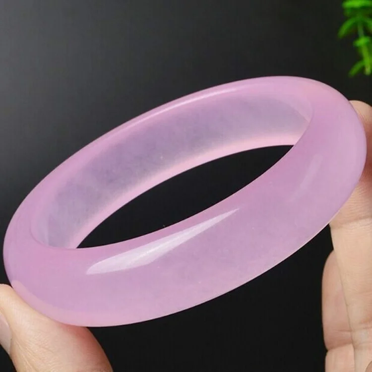 Genuine Natural Pink Jade Bang - огляд і ціна Men Accessories Style