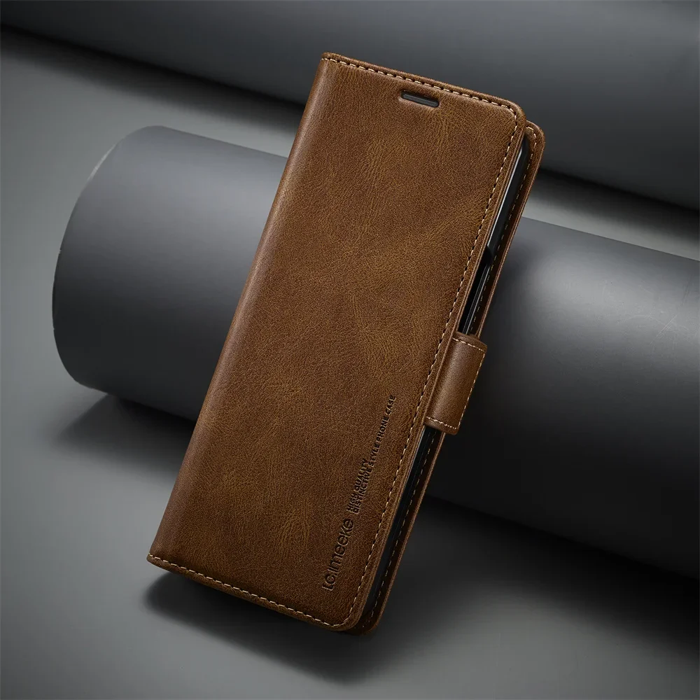Leather Wallet Phone Case For  - огляд і ціна Bifold Leather Wallet