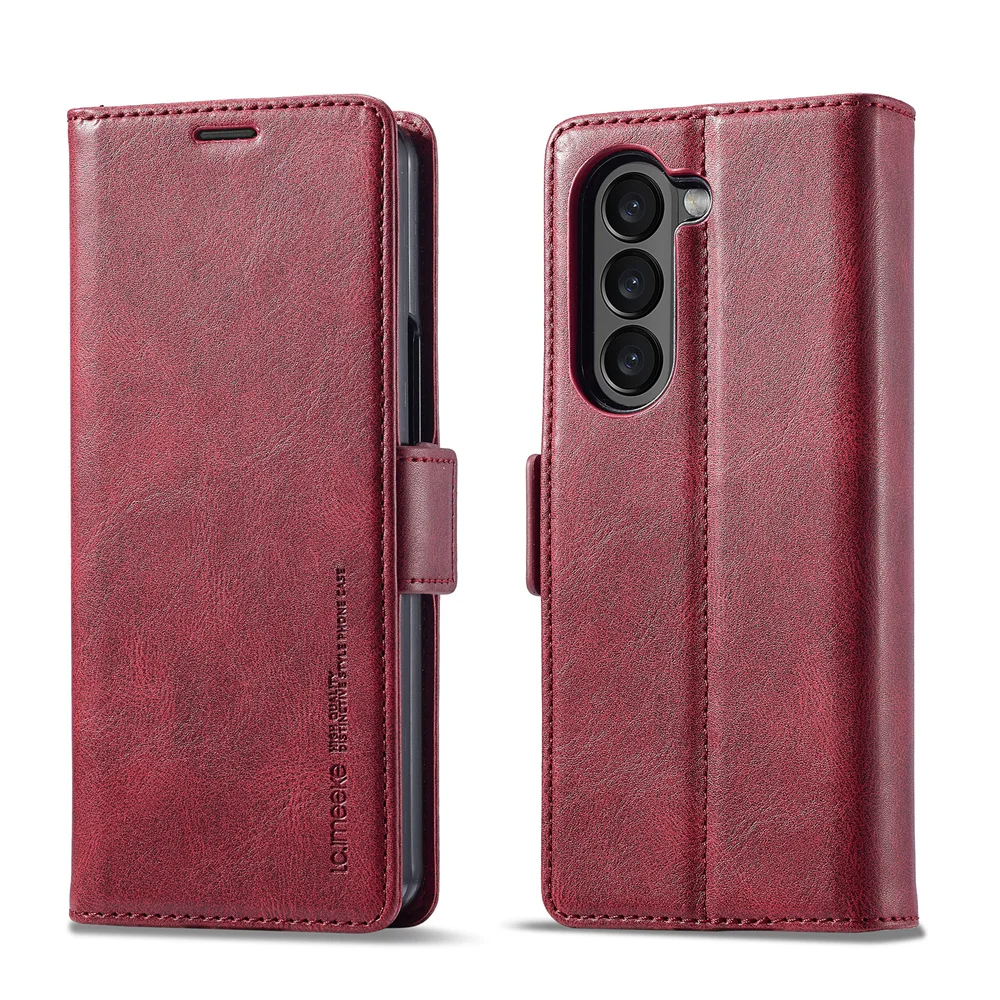 Leather Wallet Phone Case For  - огляд і ціна Bifold Leather Wallet