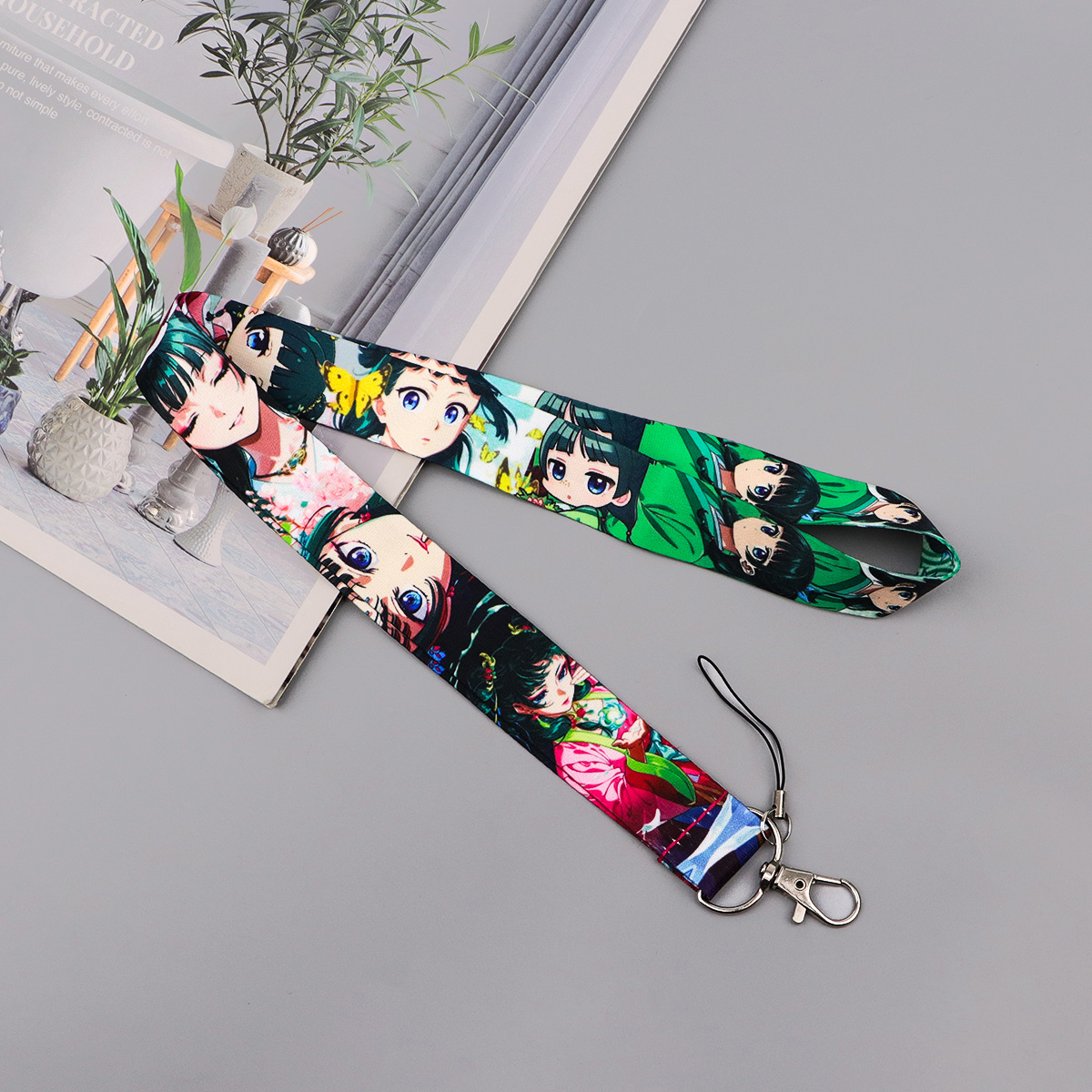 Cute Anime Girl Lanyard Neck S - огляд і ціна Men Accessories Bag