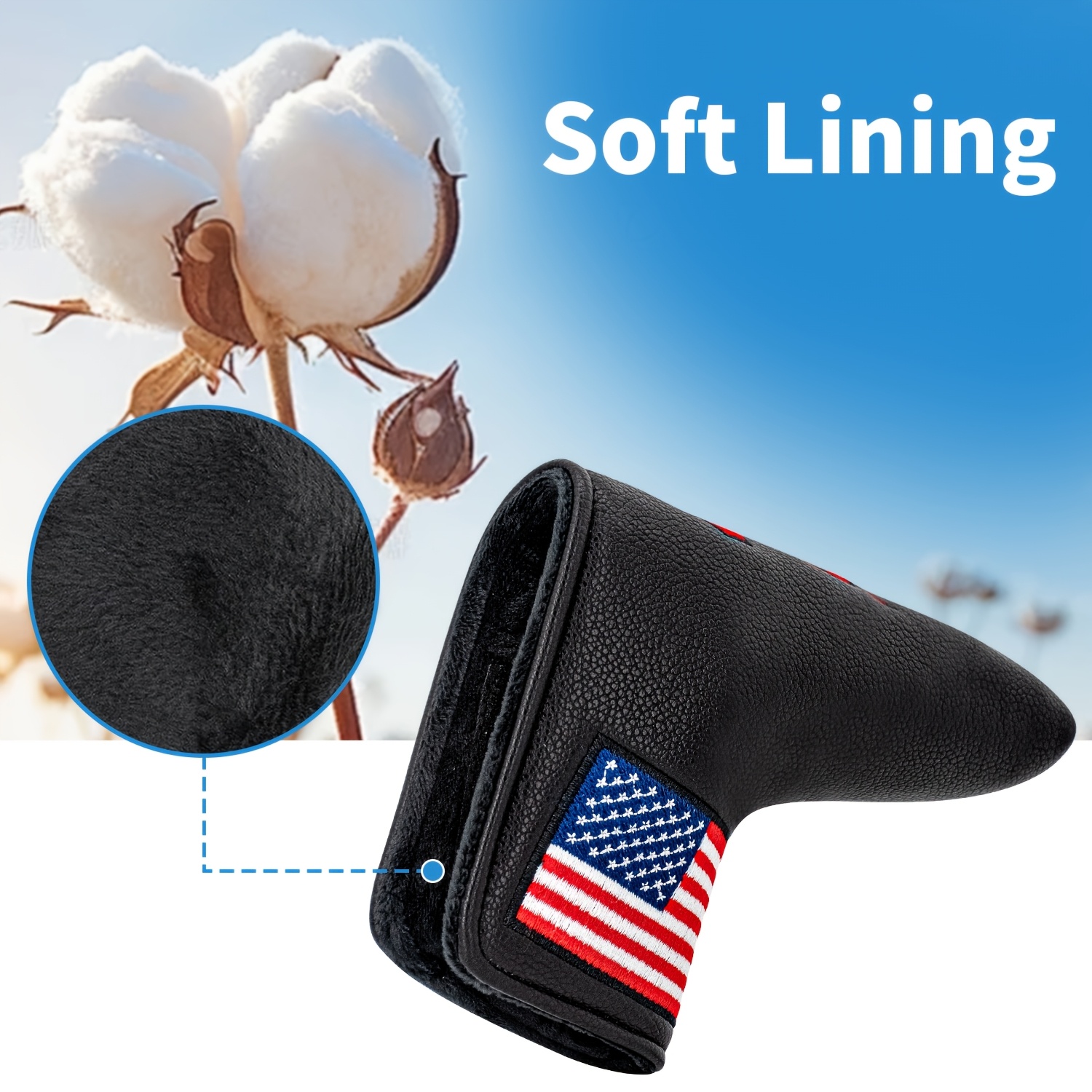 1pc USA Style Golf Putter Cove - огляд і ціна Men Accessories Style