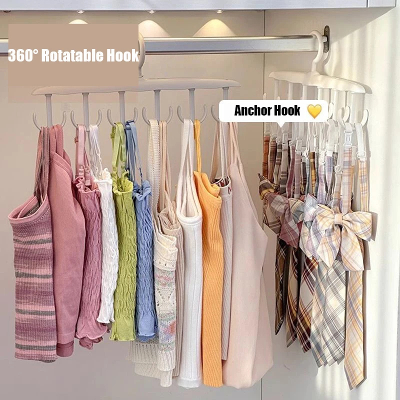 6 Hooks Women Storage Bra Hang - огляд і ціна Men'S Accessories Wardrobe