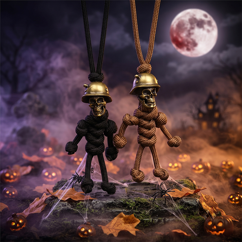 Halloween Skull Keychain Parac - огляд і ціна Men Accessories Kit Bag