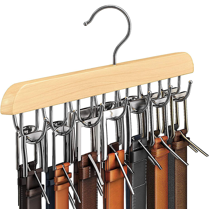 Wooden Belt Rack Women Storage - огляд і ціна Men'S Accessories Wardrobe