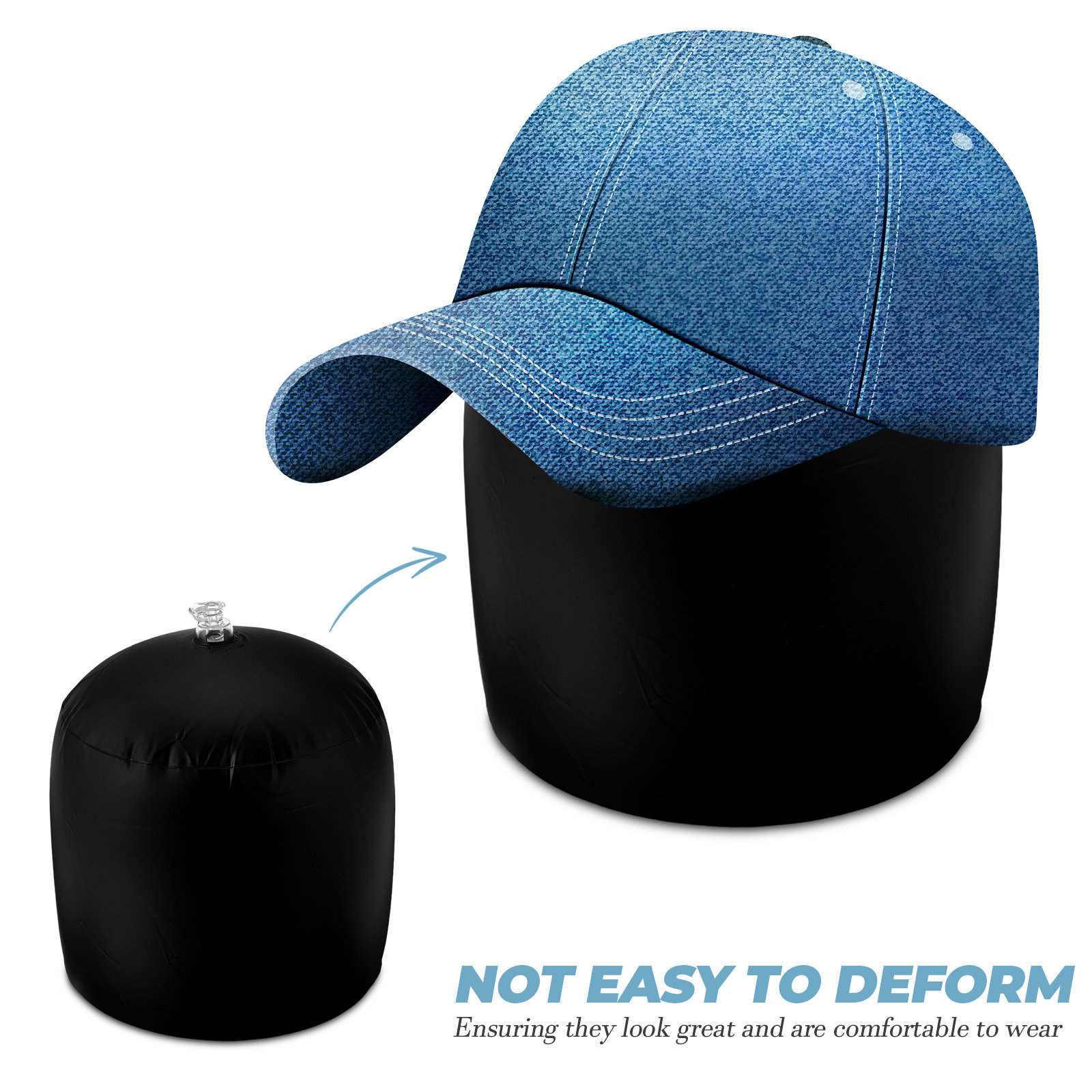 Inflatable Hat Shaper Support  - огляд і ціна Men'S Accessories Wardrobe