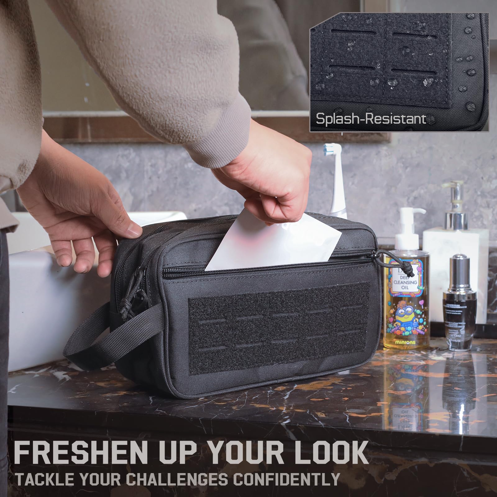 Tactical Toiletry Bag for Men, - огляд і ціна Men Accessories Kit Bag