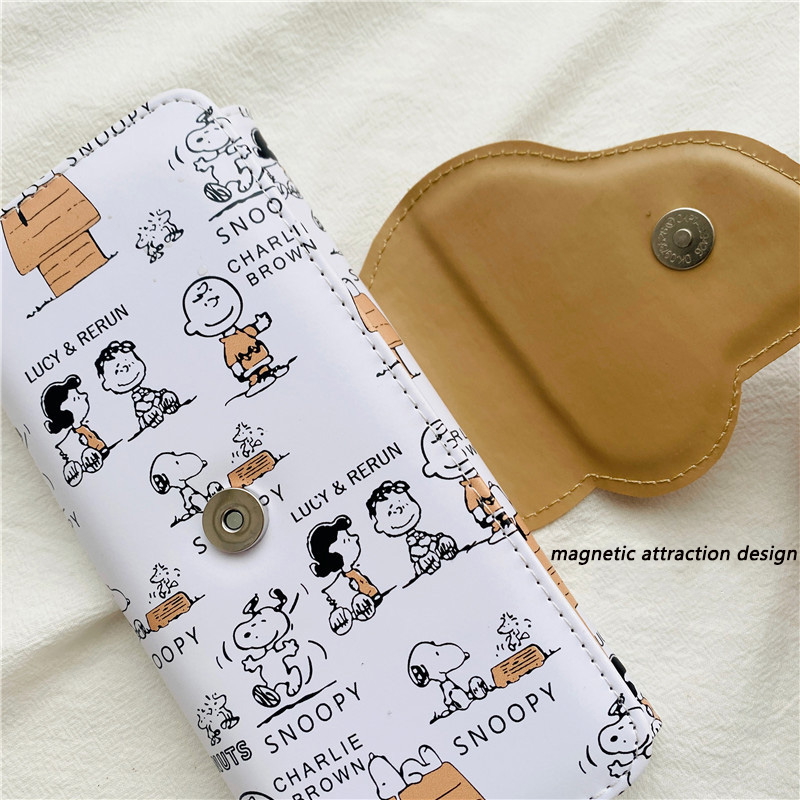 Snoopy Cartoon Wallet PU Leath - огляд і ціна Bifold Leather Wallet