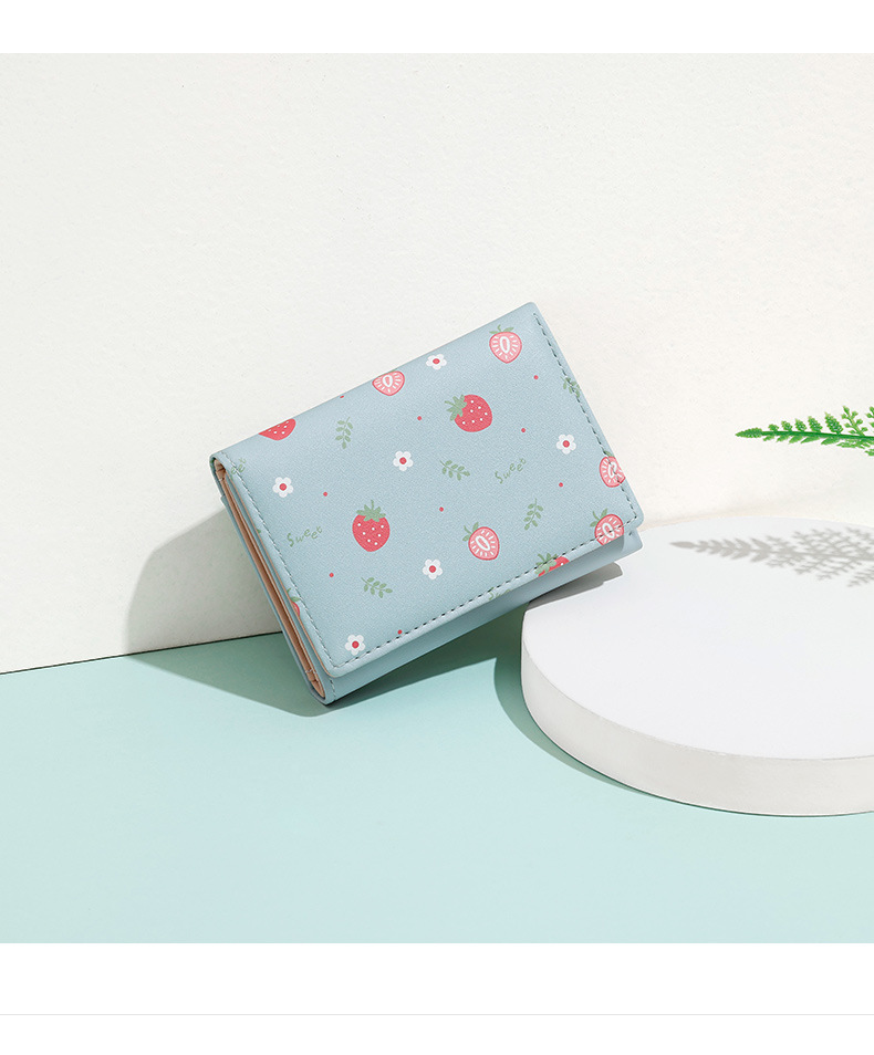 Cute Three-Fold Ladies Wallet  - огляд і ціна Bifold Leather Wallet
